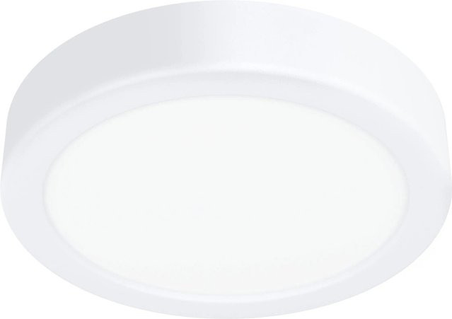 Eglo LED-Deckenleuchte Fueva 5 in Weiß mit warmweißem Licht, Durchmesser: 16 cm - Bild 1