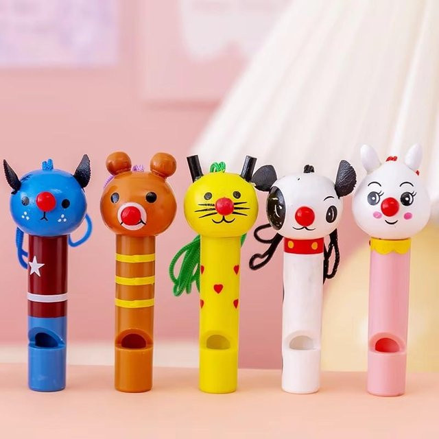 Linyi toy Holz Pfeifen, 3-teiliges Set, gelb - Bild 1