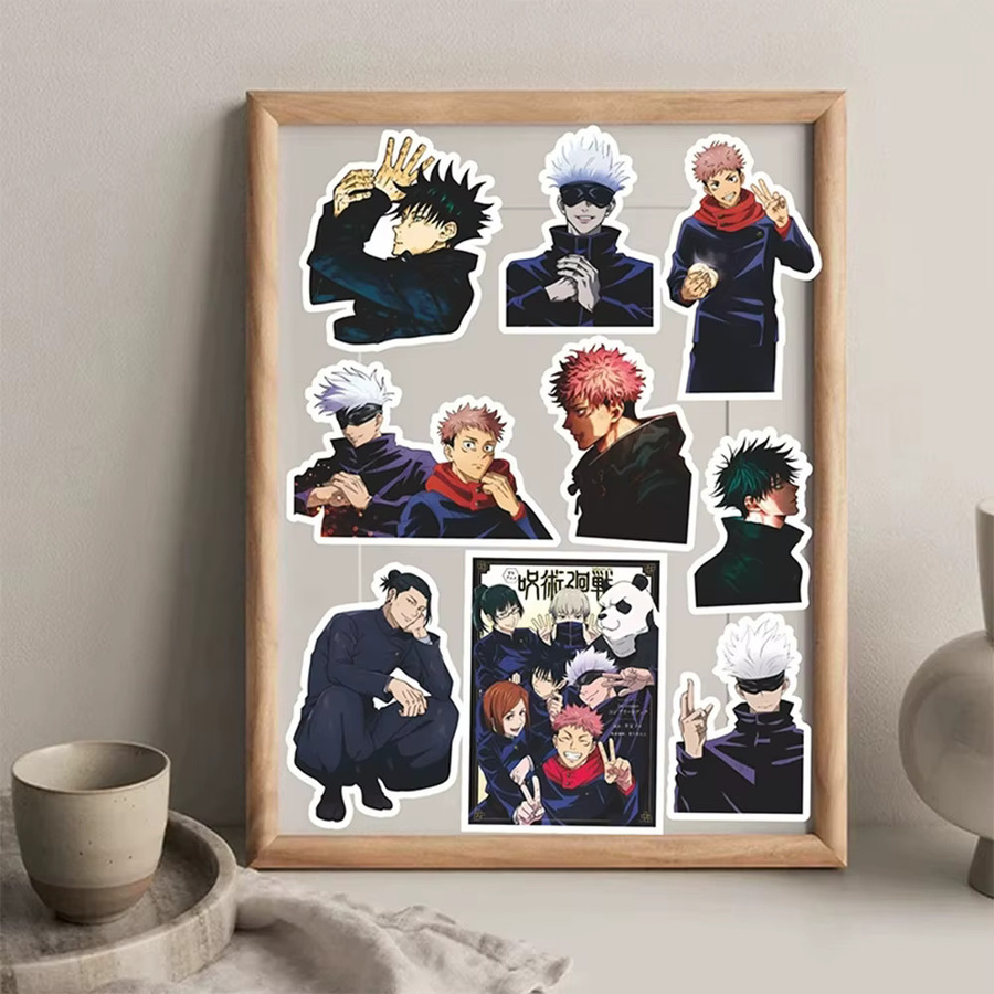 Bandai Jujutsu Kaisen Aufkleber, Bunt / Mehrfarbig, Set / Bundle - Bild 5