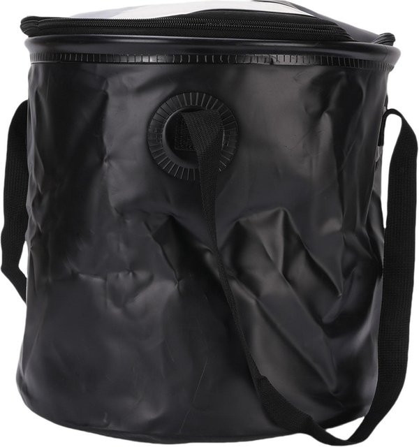 Igeteck Faltbarer Wassereimer 20l in Schwarz für Camping und Outdoor-Reisen - Bild 1