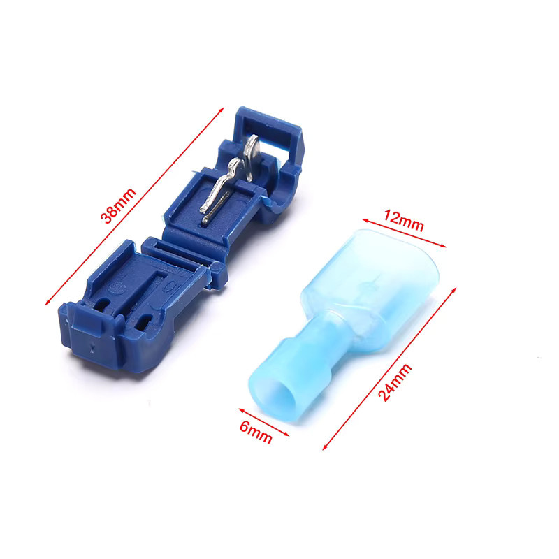 20er Set T-Tap Splice Wire Connector Isolierte Elektrische Crimp Terminals in Rot - Bild 1