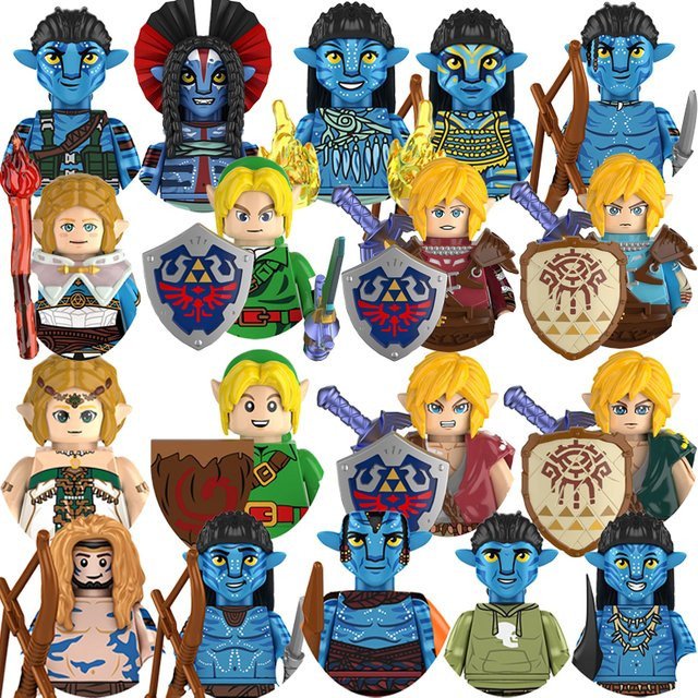 Hot Toys Avatar, Mini Actionfiguren, Bausteine - Bild 1