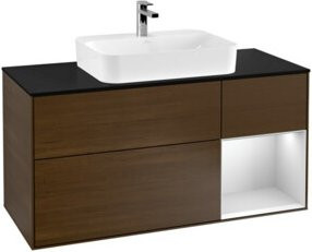 V&B Waschtischunterschrank Finion in Weiß lackiert, Breite: 120 cm, Tiefe: 50,1 cm, Höhe: 50,1 cm - Bild 1