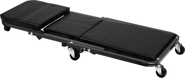 Apa Montagerollbrett und Hocker 2in1 in Schwarz - Bild 1
