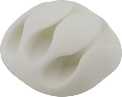 TRU COMPONENTS Kabelhalter selbstklebend TC-6646576 Weiß mit maximalem Bündeldurchmesser von 8mm - Bild 1