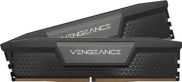 Corsair Vengeance DDR5 RAM Kit 32 GB 2 x 16 GB 7200 MHz Schwarz - Bild 1
