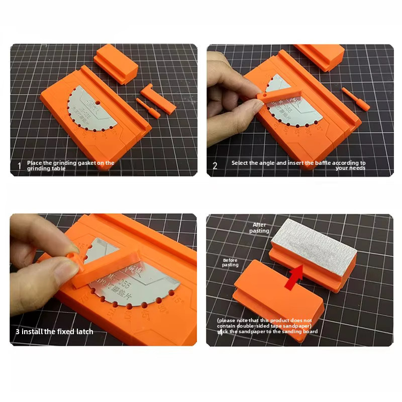 MSWZ Multi-Winkel-Schleifschieber für Modellbau und Hobby-Montage als DIY-Zubehör - Bild 2