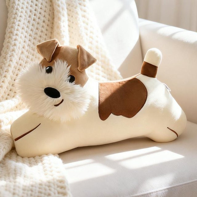 Yiran toy Dackel Puppen Kissen, Weiche Kuscheltiere, 52cm, ab 14 Jahre - Bild 1