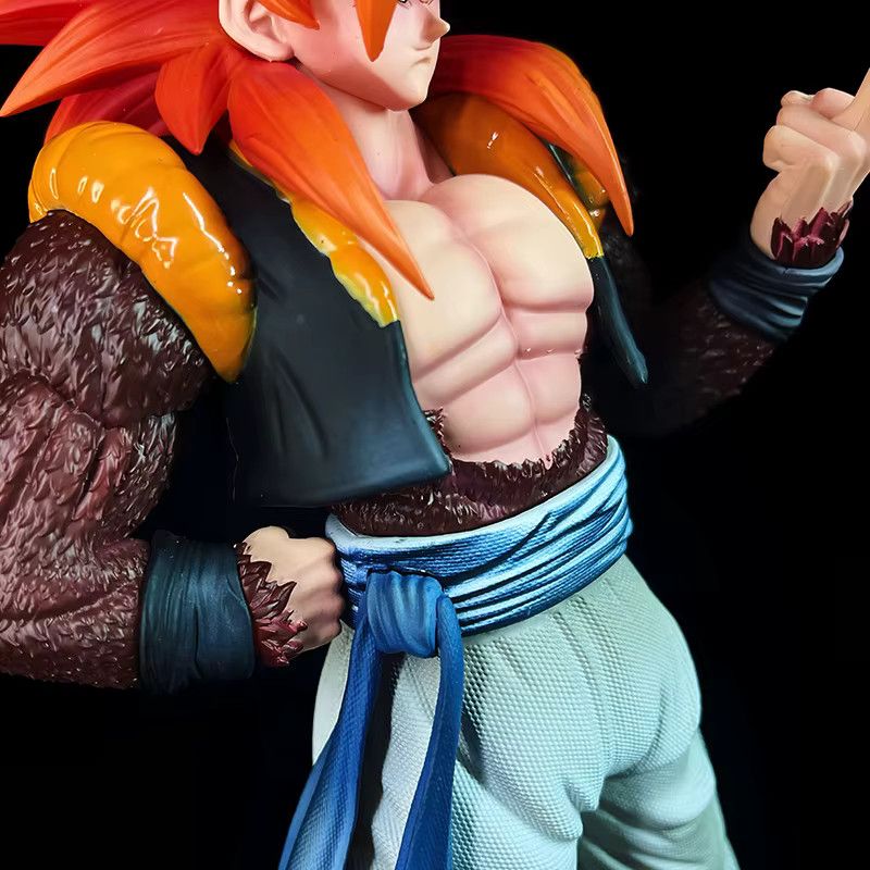 Bandai Dragon Ball GT Super Saiyajin 4 Gogeta Actionfigur aus PVC in Weiß - Bild 2