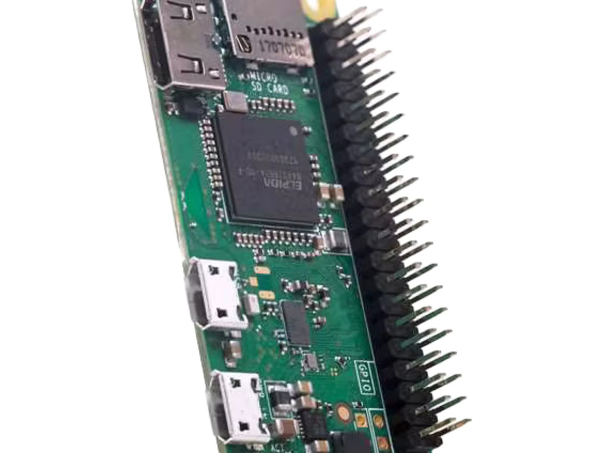 Raspberry Pi Zero WH Mini Linux-Entwicklungsboard mit WiFi und Bluetooth 4.1 Low Energy in Grün - Bild 3