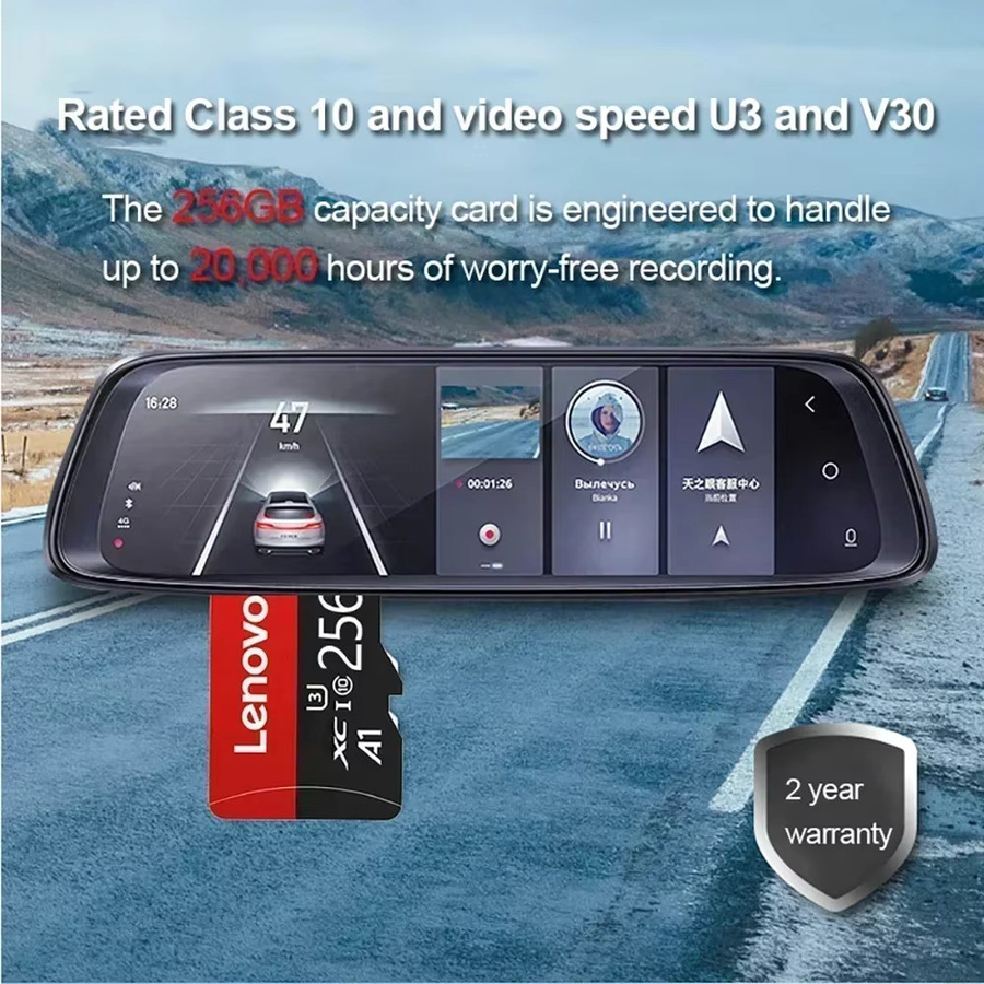 Lenovo V30 A2 SD-Speicherkarte mit 2TB Kapazität in Rot inklusive Micro TF SD-Adapter für Smartphone, Tablet und PC - Bild 4