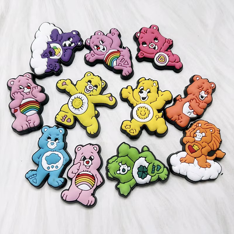 Potdemiel Charms, Regenbogen-Bären, PVC, Bunt, Kinder - Bild 2
