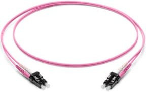 Corning LWL-Patchkabel LC/LC OM4 50/125 violett, Länge: 5 m - Bild 1