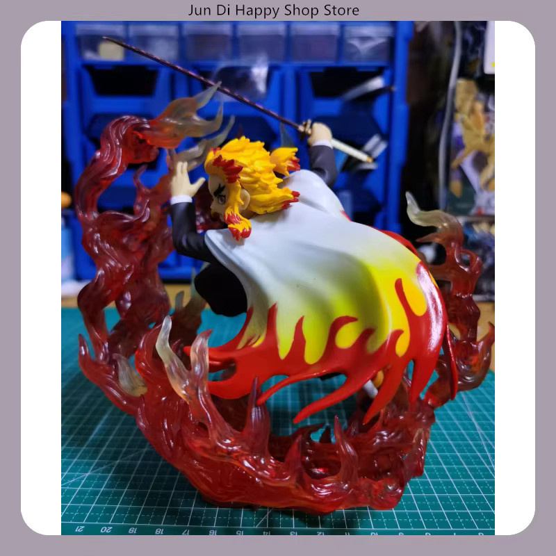Bandai Demon Slayer Kyojuro Rengoku, Anime-Figur, 18cm - Bild 3