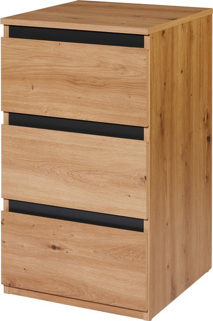 LIVARNO HOME Kommode Genf mit 3 Schubladen in modernem Design und Melaminharzbeschichtung - Bild 1