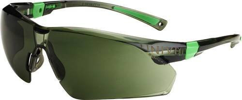 Univet 506UP 506U-04-04 Schutzbrille mit Antibeschlag-Schutz und UV-Schutz in Schwarz und Grün nach EN 166 DIN 166 - Bild 1