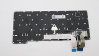 Lenovo ThinkPad T14 Gen 3 Tastatur mit Hintergrundbeleuchtung, US-Englisch (QWERTY), Schwarz/Mehrfarbig, 5N21D68185 - Bild 1