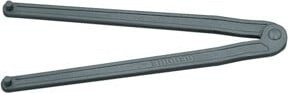 Gedore Zweilochmutterndreher verstellbar aus Chrom-Vanadium in Grau, 3 mm - Bild 1