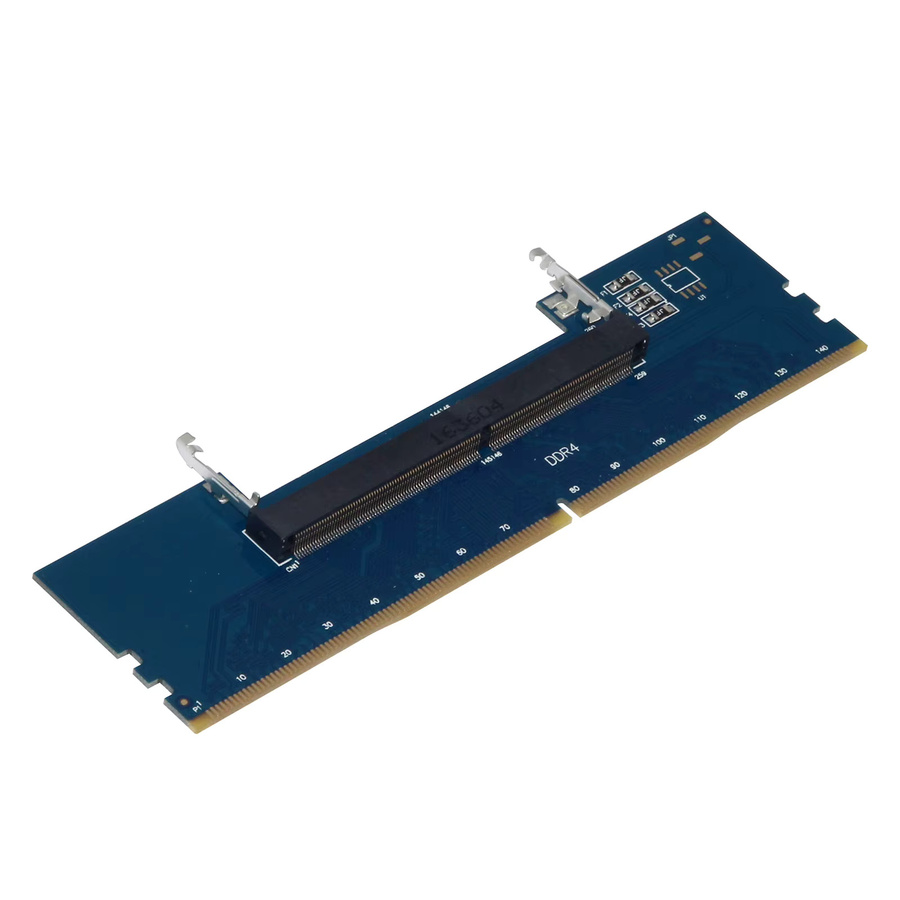ALLOET Laptop DDR4 SODIMM zu Desktop DIMM Speicheradapter, 4-lagig, Blau - Bild 4