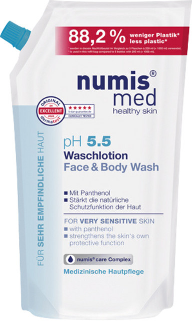 Numis Med Waschlotion Face & Body, 500g, für empfindliche Haut - Bild 1