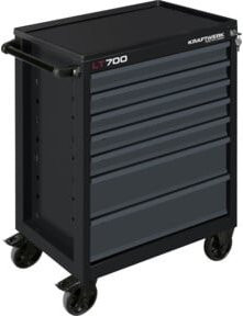 Kraftwerk Werkstattwagen LT700 mit 7 Schubladen in Anthrazit, B/T: 60 x 40 cm - Bild 1