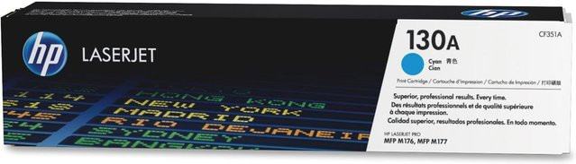Original HP Toner 130A CF351A Cyan - Bild 1