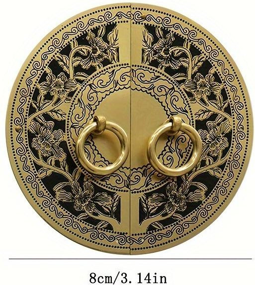 SZ-Damai Vintage Messing Riegelplatte Griff in Gold, 1 Paar - Bild 1