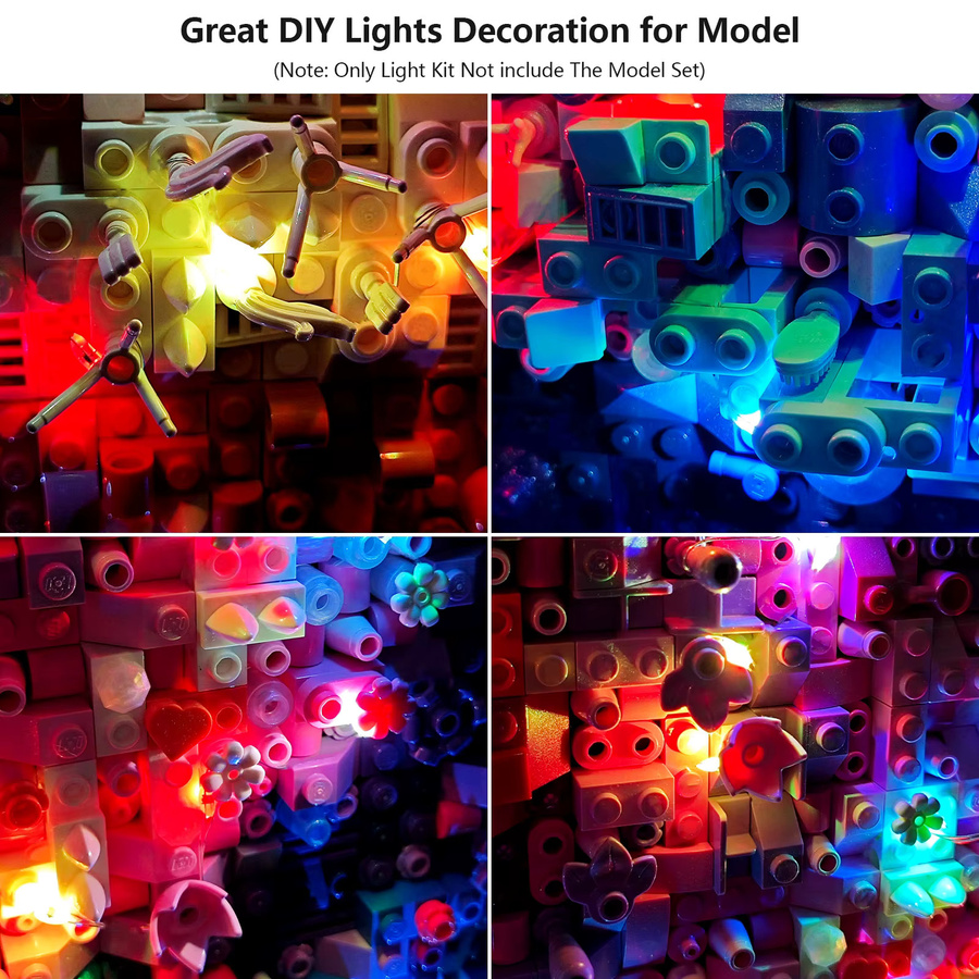 LYBMTWF LED-Beleuchtungsset RGB Multicolour für Lego 31212 Milchstraße Galaxy-Modell - Bild 3