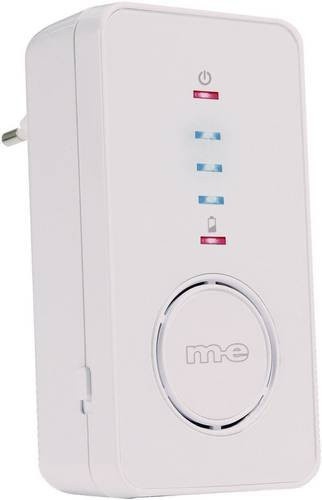 M-e modern-electronics 41157 Funkklingel Empfänger mit Netzanschluss in Weiß - Bild 1