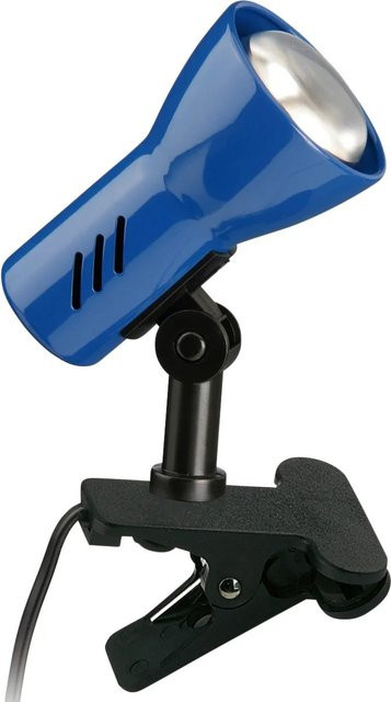 Briloner Klemmspot Lock Blau mit E14 Fassung und verstellbarem Reflektor - Bild 1