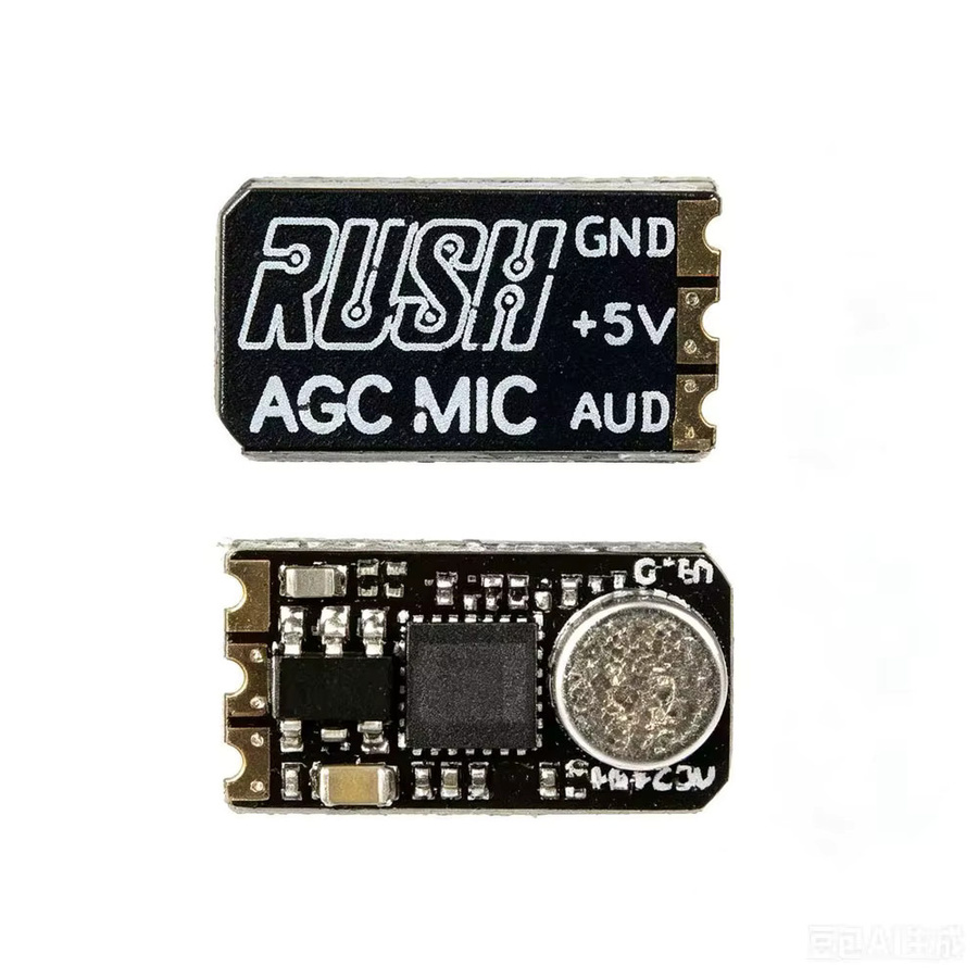 RUSH AGC 5V DC MIC Mikrofon für RUSH TANK Mini FPV RC Drone Sender VTX Quadcopter in Schwarz - Bild 2
