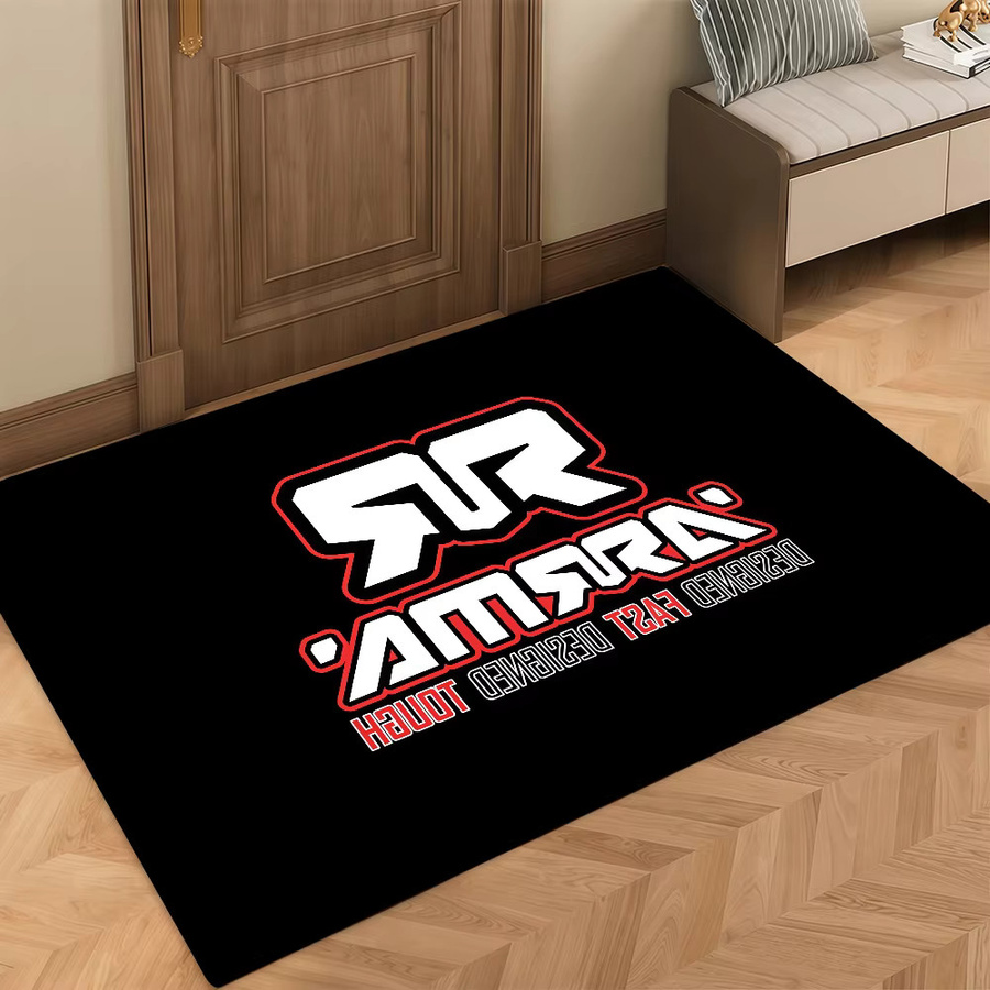 A-ARRMA Fußmatte mit Sporty-Graphic-Design in Schwarz, B/B/H: 60,0 x 40,0 cm - Bild 3