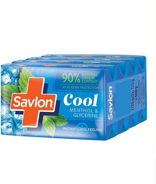 Savlon Cool Seife Menthol & Glycerin, 125g, Unisex - Bild 1