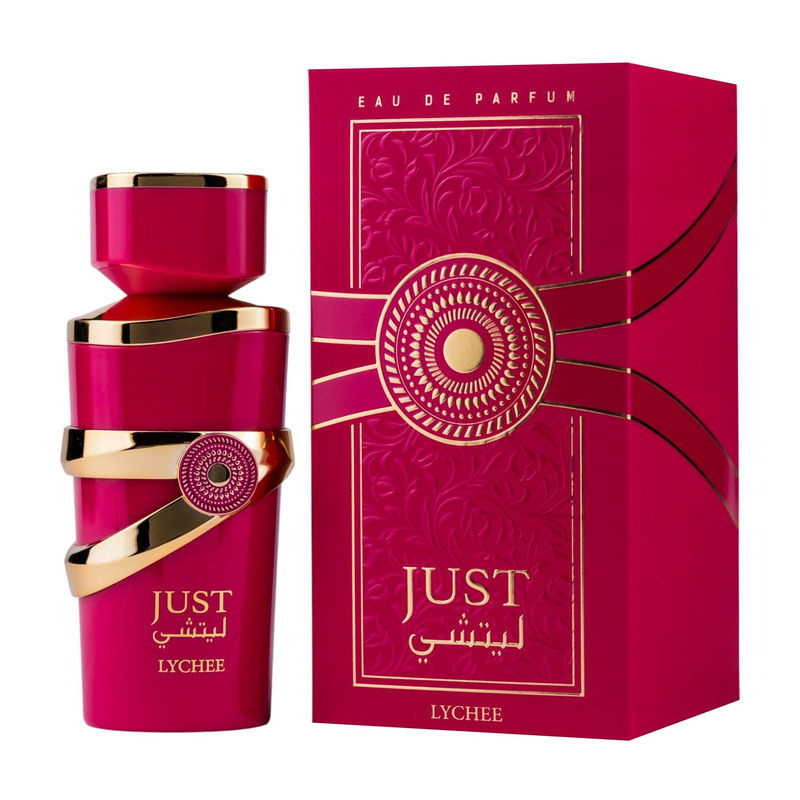 Fragrance World Just Lychee Eau de Parfum 100ml Rosa - Bild 2