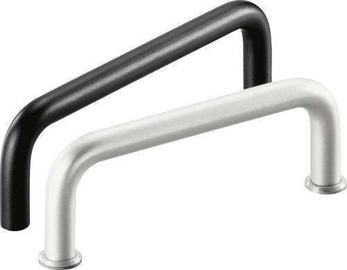 Rohde Universalgriff RA-10.055.11 Silber, Aluminium gebürstet, 5er Set, L x B x H: 6,5 x 1,0 x 4,1 cm - Bild 1