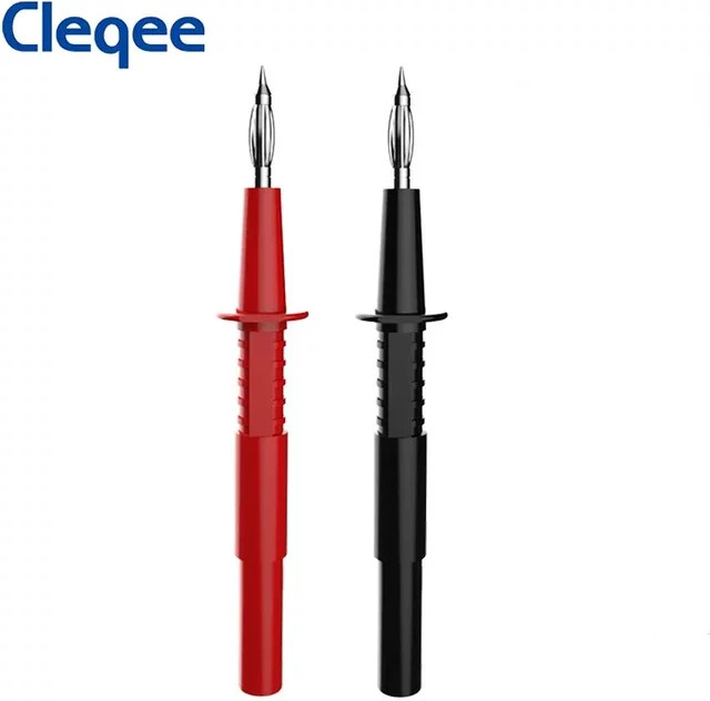 Cleqee P5011 2-in-1 IC-Testgerät mit 4 mm Bananenstecker und 4 mm Buchse, Multimeter-Prüfspitze, 1000 V, 32 A - Bild 1
