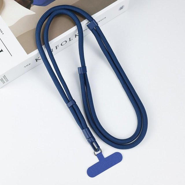 Caihonghong Handy-Lanyard Crossbody in Blau, verstellbare Schulter- und Halskette für Outdoor-Einsätze zur Verlustprävention - Bild 1