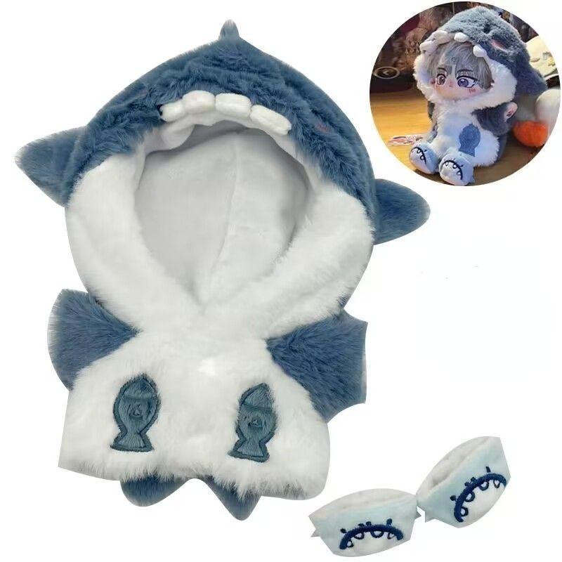 Kidsly Hai-Hoodie, Puppenkleidung, Meerestiere, Blau - Bild 3