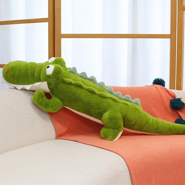 Krokodil Plüschtier Kissen, 80cm, ab 3 Jahre - Bild 1