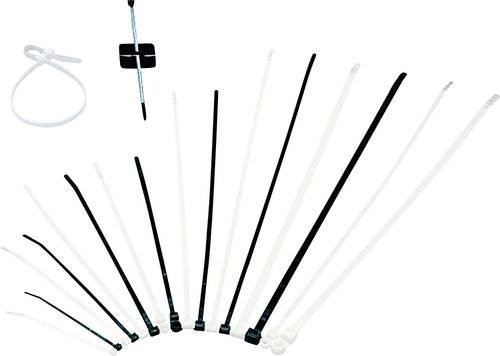 3M Kabelbinder Natur, Länge: 280 mm, Breite: 4,8 mm, 50 Stück - Bild 1