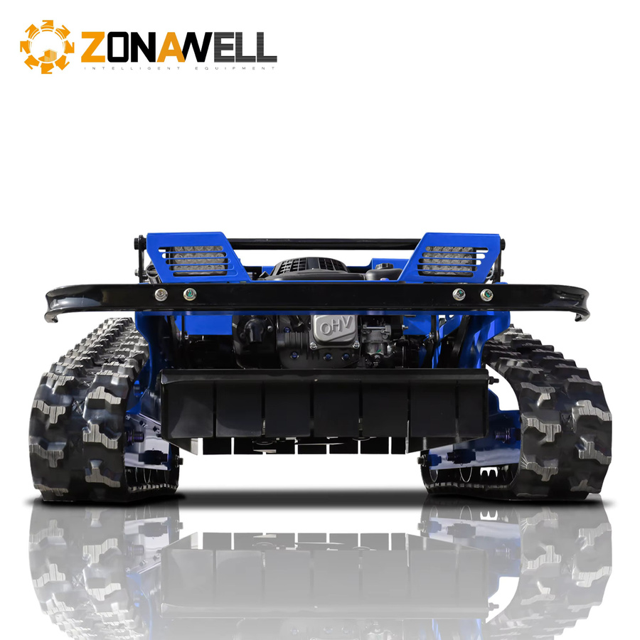 ZONAWELL Fernbedienung Rasenmäher in Blau mit verstellbarer Hebevorrichtung 20mm-150mm und 1500 m2/h Arbeitsleistung - Bild 2