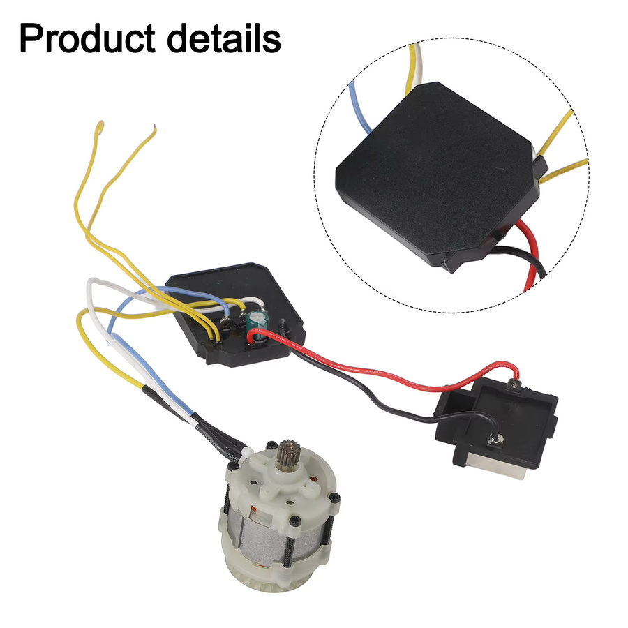VIBRATITE Bürstenlose Motorbaugruppe für Kettensägen mit 14-Zahn-Motor und Metallgehäuse - Bild 2