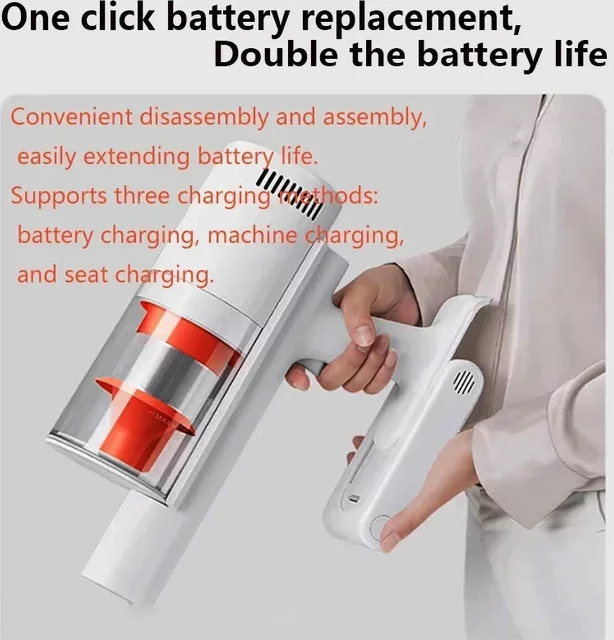 Xiaomi Wiederaufladbarer Lithium-Ionen-Akku 12000mAh für Mijia G9 G10 Kabellose Staubsauger - Bild 1