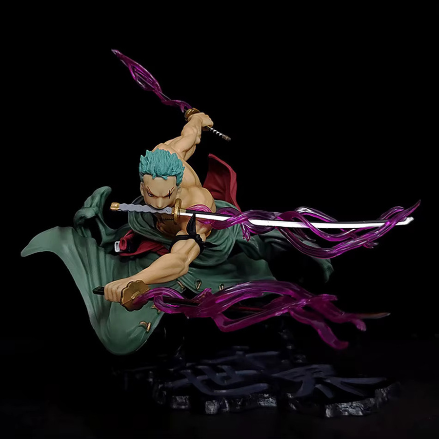 Bandai Rolonoya Zhuo Luo Dreischneidiges Messer Manga Statue, Action Figure, Bunt / Mehrfarbig - Bild 2