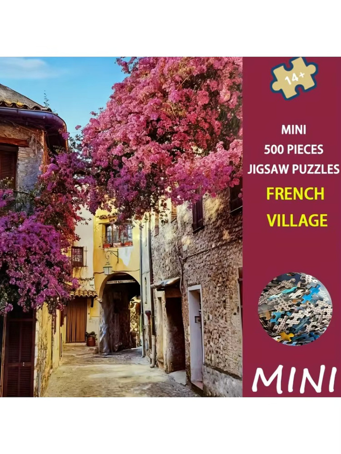 MaxRenard Französisches Dorf-Puzzle, 500 Teile, ab 14 Jahren - Bild 6