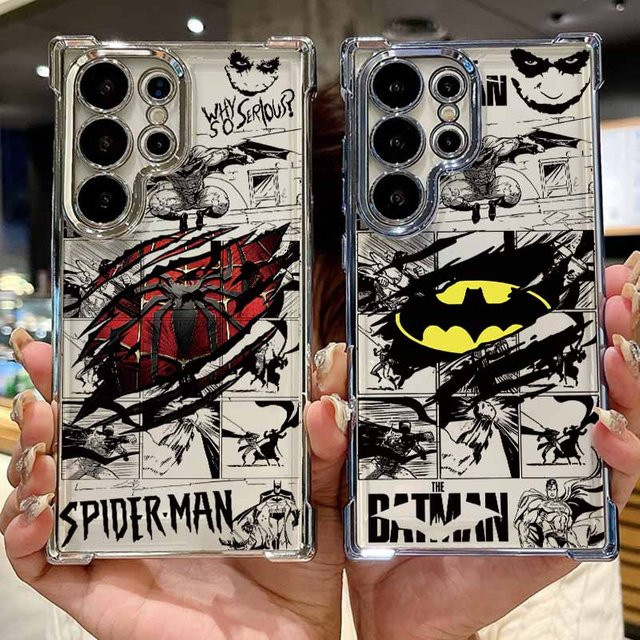 Hero Spider-Man Handyhülle für Samsung Galaxy S26 S25 S24 S23 S22 S21 S20 (Edge, Ultra, Plus, FE, Lite), sturzsicher, mehrfarbig - Bild 1