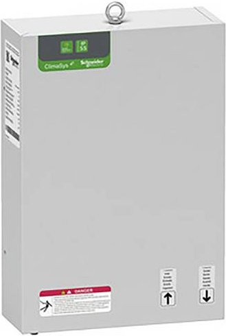Schneider Electric NSYCEW1K Luft-Wasser-Kühlgerät in Grau - Bild 1