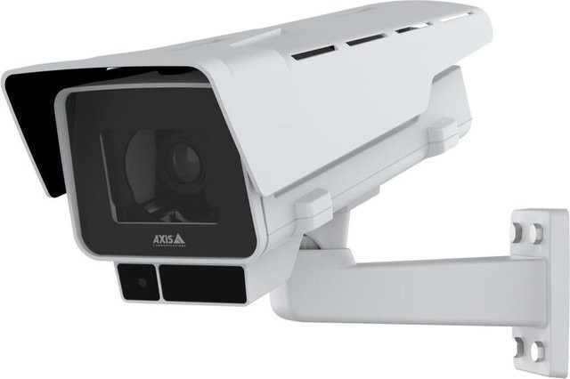 Axis P1388-LE Netzwerk-Überwachungskamera für den Außenbereich, 8 MP, Weiß, Vandalismussicher und Wetterbeständig - Bild 1