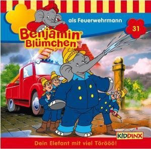 Benjamin Blümchen - Folge 031: Als Feuerwehrmann, Audio-CD - Bild 1