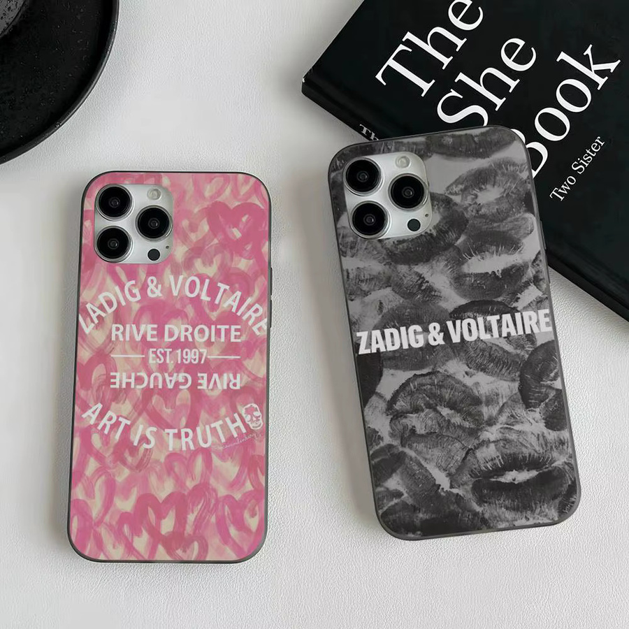 Zadig & Voltaire Handyhülle mit Logo-Print und Streifen-Design für iPhone 11 bis iPhone 17 Pro Max Plus Pro, Multicolor - Bild 2